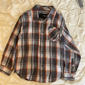 Boys Hurley button down long sleeve
